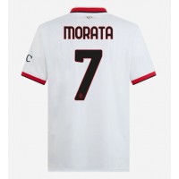 AC Milan Alvaro Morata #7 Replica Away Shirt 2024-25 Short Sleeve